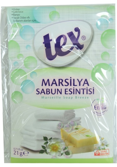 Tex Dolap Çekmece Banyo Marsilya Sabun Etkisi Askılı Oda Kokusu 21 G
