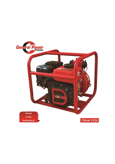 General Power Benzinli Su Motoru 2" 6.5 Hp Yüksek Basınçlı