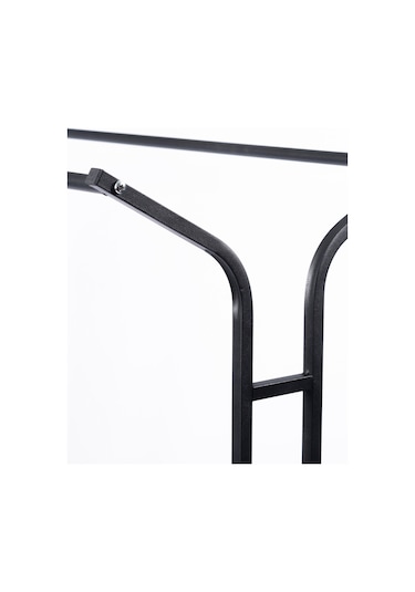 Retodesign Retohome V Konfeksiyon Ayakli Tekerlekli Aski Siyah