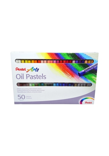 Pentel Pastel Boya 50 Renk
