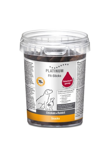 Platinum Fit-sticks Tavuklu Ve Tavşanlı Köpek Ödülü 300 Gr