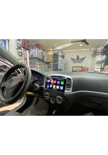 Hyundai Accent Era İle Uyumlu Android Carplay Multimedya 4 Ram 64 Gb Qled Ahd Kamera 9"
