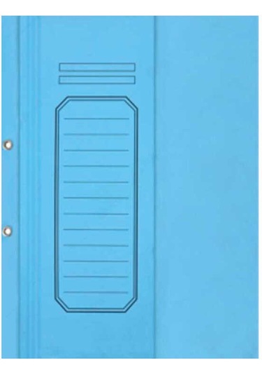 Alemdar Yarım Kapak Dosya Lüks Mavi 25 Adet