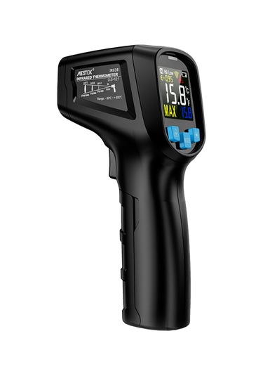 Tenfowee Mestek Ir03b Endüstriyel Kızılötesi Termometre: -50 600 , Ayarlanabilir Emisyon, Alarmlı, Pil Hariç