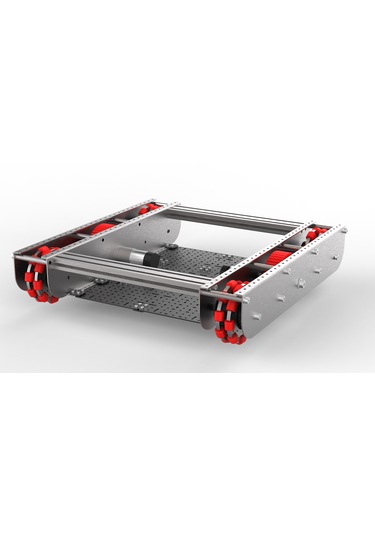 Smd Omni Robot Şasi 45Cm-45Cm