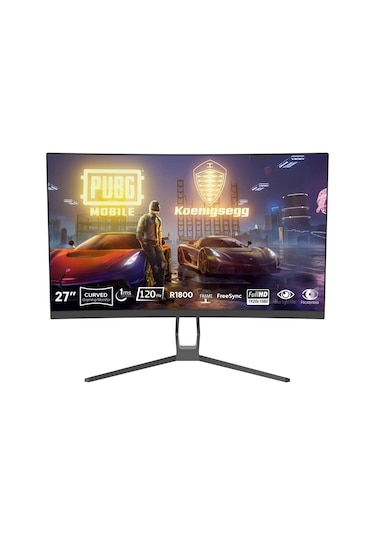 Thull Vision TG-VSN27C-120 27" 1 Ms 120 Hz FreeSync GSync FHD LED Oyuncu Monitör