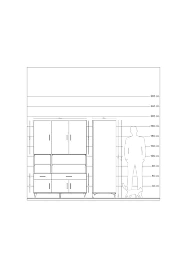 Kronos Dolap 8 Raflı 2 Çekmeceli 6 Kapaklı 132x59x195 Antrasit-antrasit/antrasit Antrasıt/antrasıt Kronos Dolap 8 Raflı 2 Çekmeceli 6 Kapaklı 132x59x195 Antrasit-antrasit/antrasit Antrasıt/antrasıt
