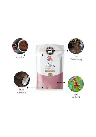 Oze Güllü Türk Kahvesi 100 G