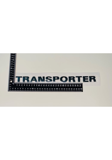Vw Transporter T5 2004 - 2010 Tdi Tek Kırmızı Arka Bagaj Yazısı