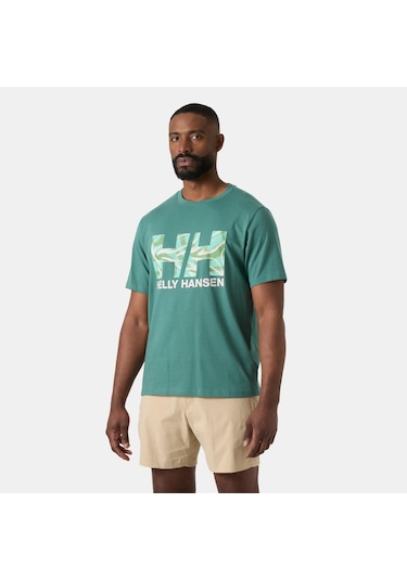 Helly Hansen Core Graphıc T -shırt 2.0 Hha.54599-494 Yeşil
