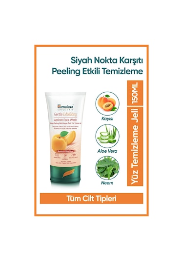 Himalaya Kayısılı Peeling Etkili Hassas Yüz Yıkama Jeli 150 ML