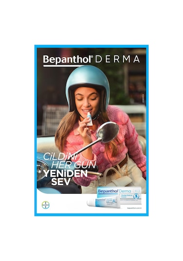 Bepanthol Dudak Bakım Kremi Kuru ve Çatlamış Dudaklar İçin Günlük Nemlendirme 7.5 ML