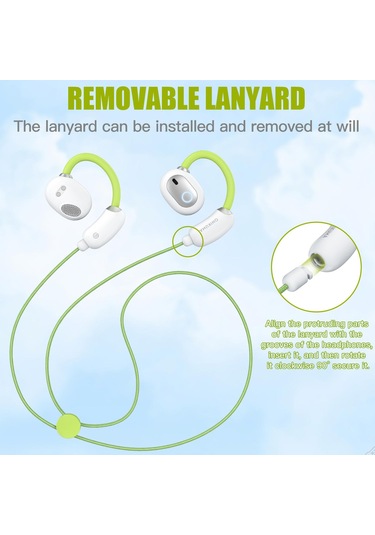 Onıkuma T25 Sport Kablosuz Bluetooth Kulaklık Beyaz