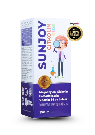 Sunjoy Citkolin Kids Sitikolin Şurup 150 ML