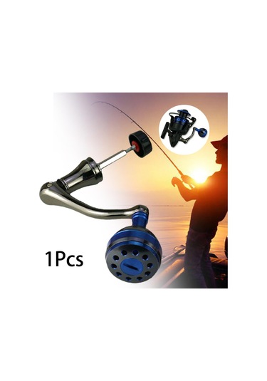 Suntek Olta Makarası Sapı Kavrama Yedek Parça Metal Mavi-l