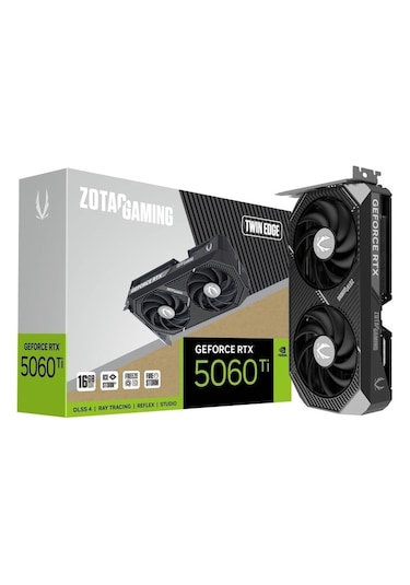 zotac geforce rtx 5060 ti gaming twin edge 16gb gddr7 128bit dlss 4 ekran karti 113535171