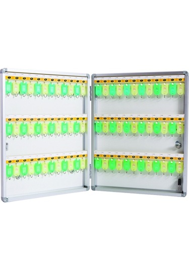 Panda Anahtar Dolabı Alüminyum Çerçeve 32'li H-1032