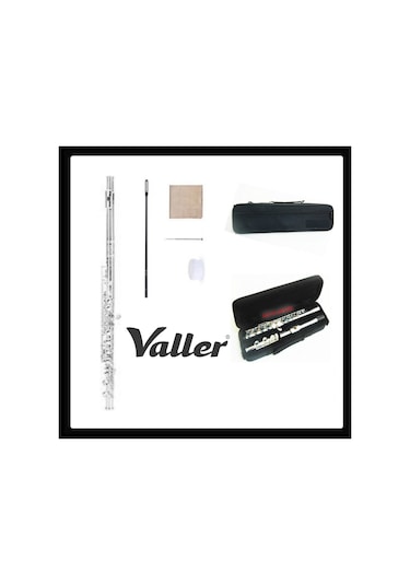 Valler Vf160 Gümüş Kaplama Yan Flut Set