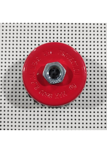 Novax Çanak Fırça Burgulu 100 Mm M14 Tüv Onaylı Ce Belgeli Daire Burgu Çanak