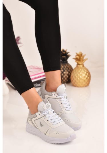 Unisex Spor Ayakkabı Sneaker Beyaz
