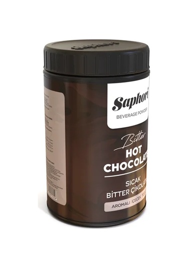 Saphori Sıcak Bitter Çikolata Aromalı İçecek Tozu 1 Kg 1 KG