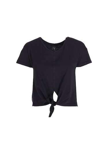 Sportive Bagtee Kadın Günlük Stil Tişört 711028-syh Siyah Sportive Bagtee Kadın Günlük Stil Tişört 711028-syh Siyah