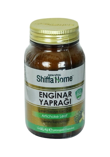 Shiffa Home Enginar Yaprağı Diyet Takviyesi 590 Mg x 60 Kapsül