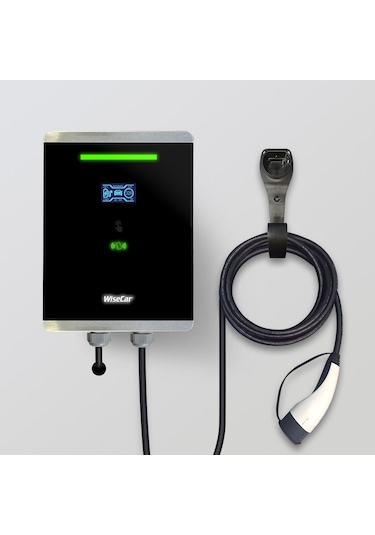 WiseCar Wallbox 22 KW Kablolu 5 M Elektrikli Araç Şarj İstasyonu