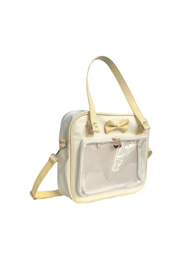 Ranray Şeffaf Pencereli Sırt Çantası Sarı Fiyonk 324585730 Gri