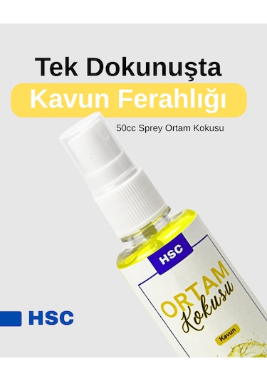 Kavun Ortam Kokusu 50cc Sprey Ferahlatıcı Taşınabilir Ortam Kokusu