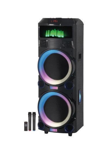 Sunix 120w 8000 Mah Çift Mikrofonlu Kumandalı Bluetooth Hoparlör Bts-330