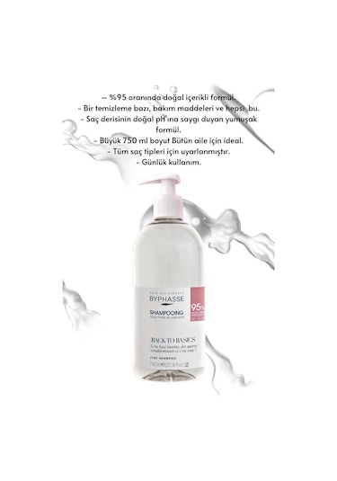 Back To Basics Normal Saçlara Özel Rafine Şampuan 750ml