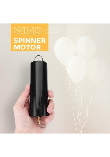 Homyl 18.5x4 Cm Pil Motoru Uzaktan Rüzgar Döndürücü İçin