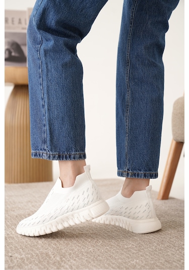 Marvin Günlük Ortopedik Kadın Sneaker Spor Ayakkabı Beyaz