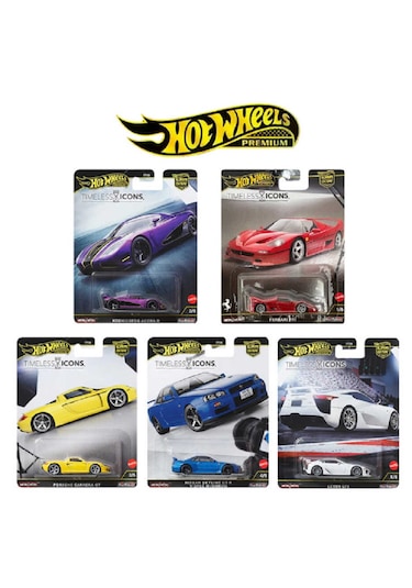 Hot Wheels Premium Timeless Icons 5li Set