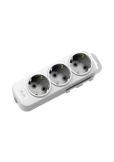 Elbi 3'lü Topraklı Grup Priz 5 M Kablolu