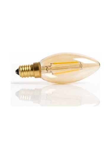 10 Adet Cata Ct 4280 Led Rustik Ampul 4w Amber Işık E14 Duy