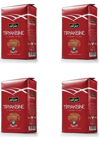 Ofçay Tiryakisine Siyah Dökme Çay  4 x 1 KG