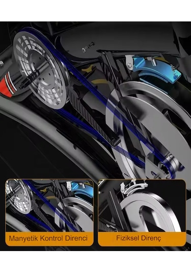 Reidan Pb-04 Manyetik Kondisyon Bisikleti Egzersiz Ev Koşu Bisikleti