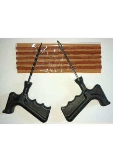 Dubleks Lastik Tamir Seti : 5 adet uzun fitil (10 yamalık) Fitil