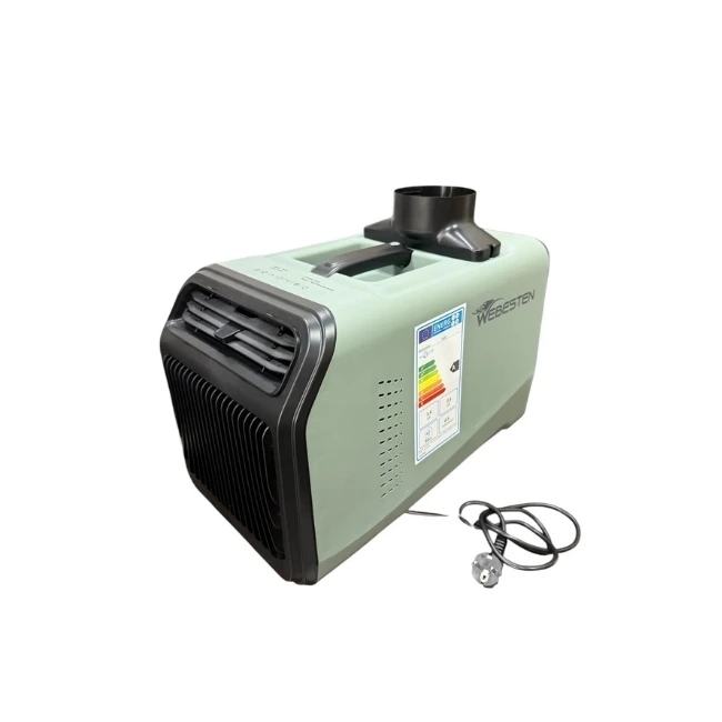 Webesten Taşınabilir Portatif Klima + Webetsen Çanta Tipi Dizel Isıtıcı İkili Set