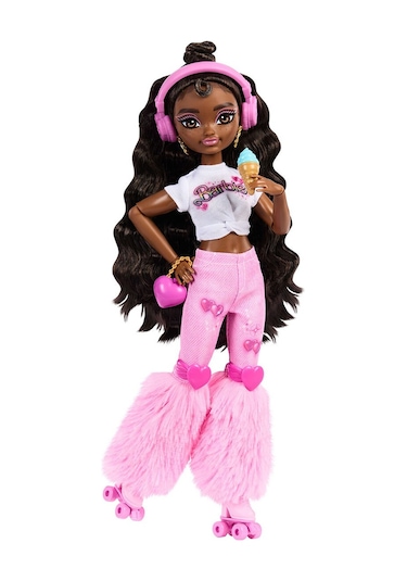 Jfx97 Brooklyn-barbie Dream Besties Paten Partisi Brooklyn Bebek Ve Aksesuarları