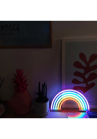 Mufunye Halloween Renkli Led Neon Işığı - Usb Ve 3xaa Pil Çift Besleme - Sürekli Aydınlatma Modu Beyaz