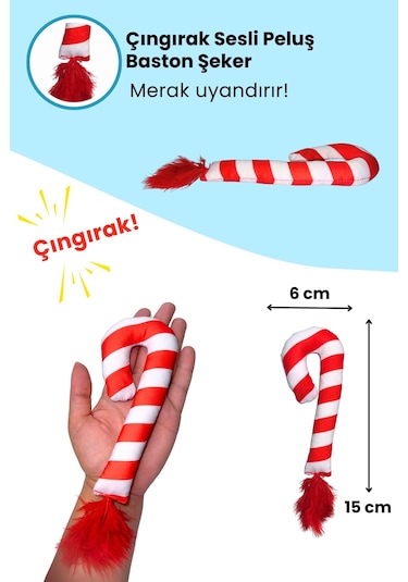 Miyav Yılbaşı Temalı Kedi Oyuncak Seti
