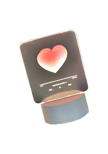 Shineyee 3d Led Gece Lambası, Yumuşak Işık, Dekoratif Tasarım, Enerji Tasarruflu, Ev Odaları İçin Multifonksiyonel Aydınlatma Diğer