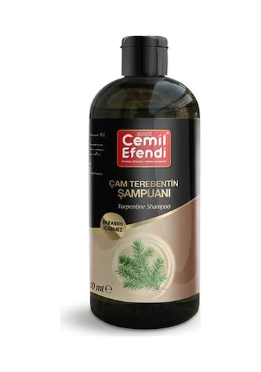 Cemilefendi Yağlı Saçlar İçin Çam Terebentin Şampuanı 400 ML