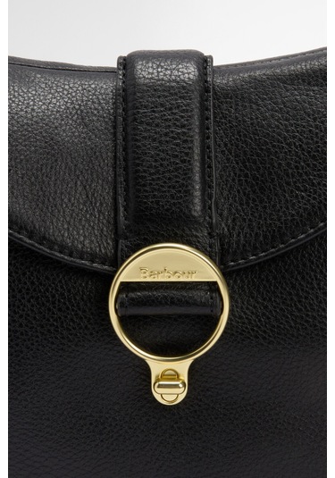 Barbour Alder Deri Kol Çantasıı Bk11 Black Siyah