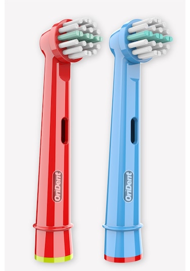 Panda Kids - Çocuklara Özel Oral-b Uyumlu 8 Adet Yedek Başlık Nazik Temizlik Ve Diş Eti Koruması