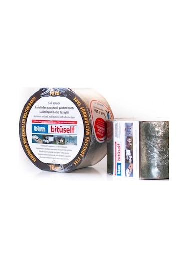 Bitüself 10 Cm Kırmızı Su Yalıtım Bandı