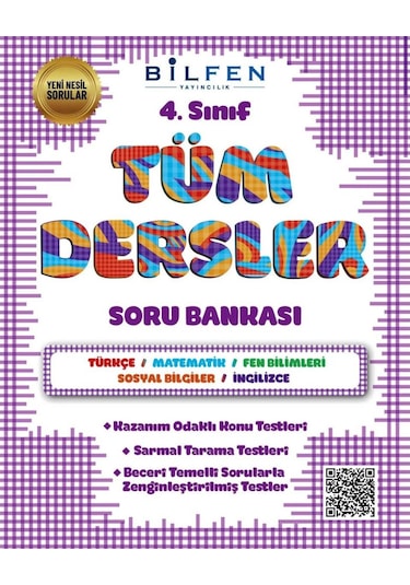 Bilfen Yayıncılık 4. Sınıf Tüm Dersler Soru Bankası